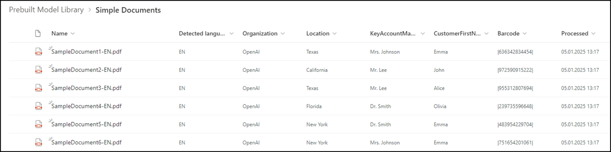 Extract general information from SharePoint documents (with SharePoint ...
