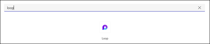 Loop channel app, to create a shared group workspace