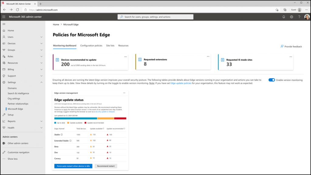 Edge Monitoring Dashboard