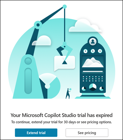 Copilot Studio user license is missing