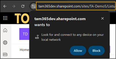 New permission prompt in Chrome 141