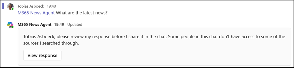 When team members lack permissions to the source