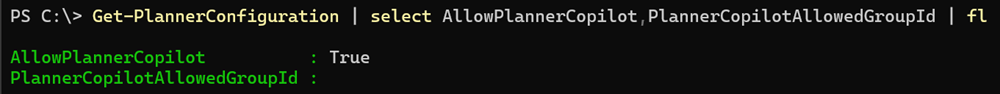Copilot in Planner and Project Manager Agent status