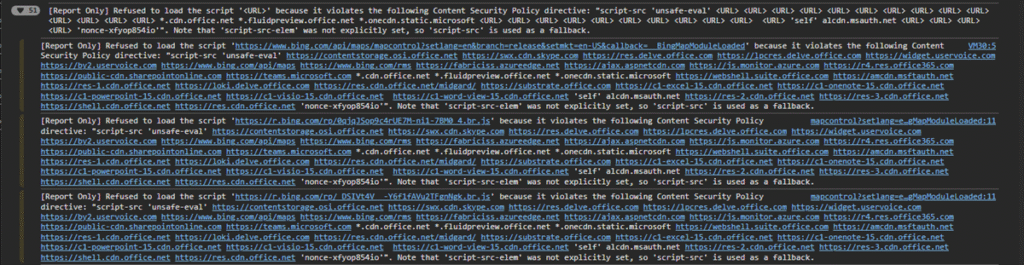 Report mode for untrusted script sources