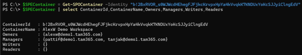 A SharePoint Embedded container includes four roles