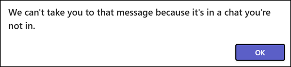 1:1 or group chat messages