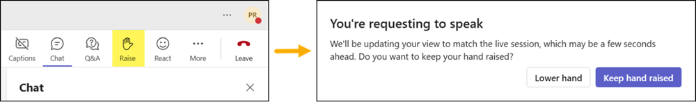 Requesting to speak for Town hall attendees