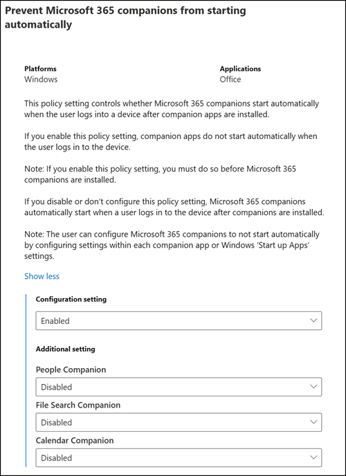 Office Cloud Policy