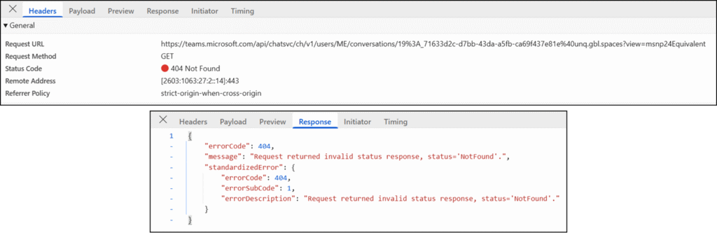 404 Not Found error for the user object if the user has no SharePoint license