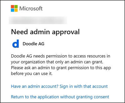 New users are blocked because of Calendars.ReadWrite