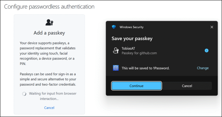 Windows 11 now lets 1Password and Bitwarden manage Passkeys | Topedia Blog