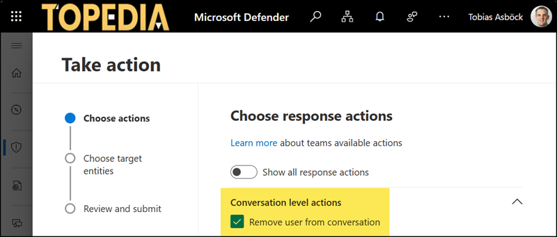 Remove users from Teams chat conversations