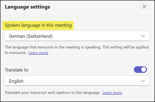 Multilingual Speech Recognition is disabled