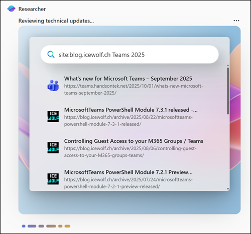 Searching Icewolf Blog