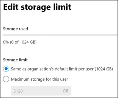 Storage changes are working