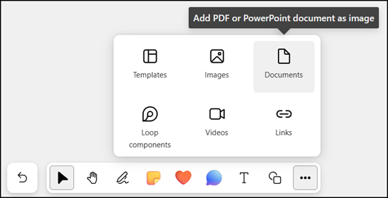 Add a PDF or PowerPoint document will be retired