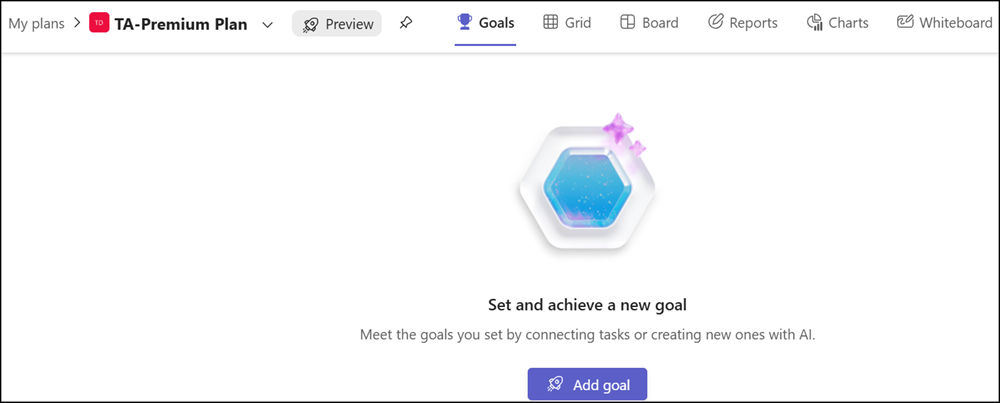 Viva Goals in Planner Premium will be retired