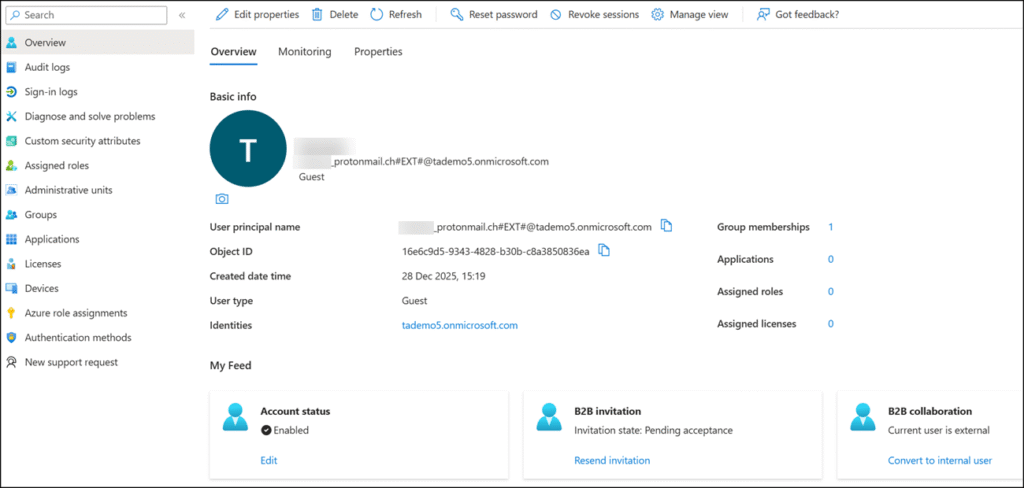 A new guest account will be created