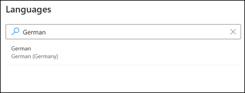 Select the display language in My Account