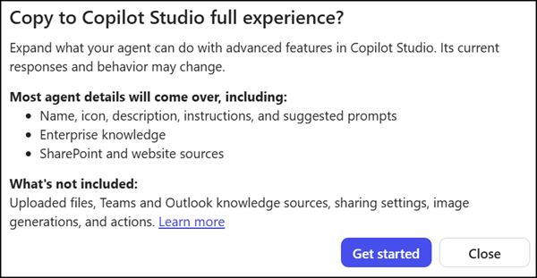 Follow the two-step assistant