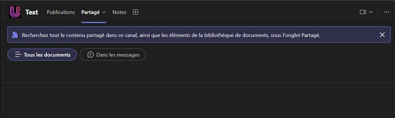 New test channel had the same issue