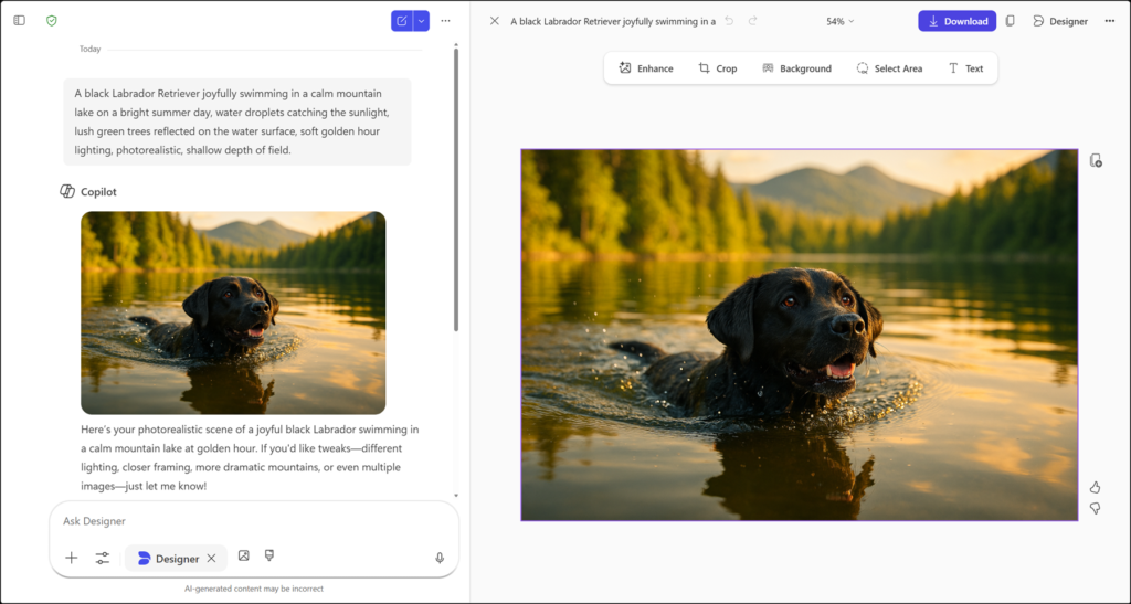 Enhance, crop, and optimize the image