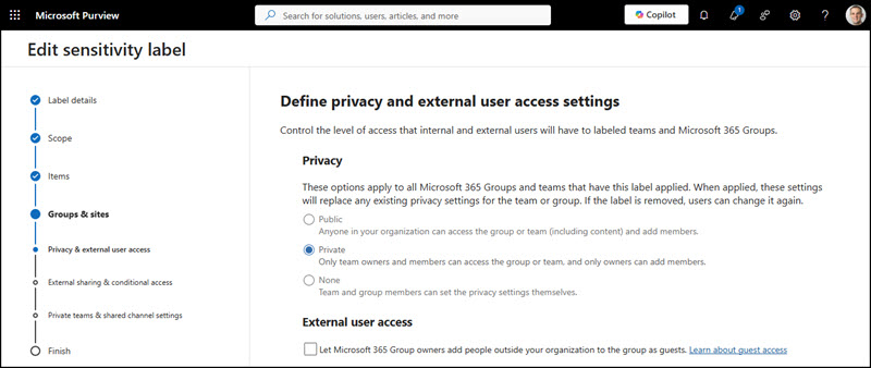 "Private" labeled groups are now private communities