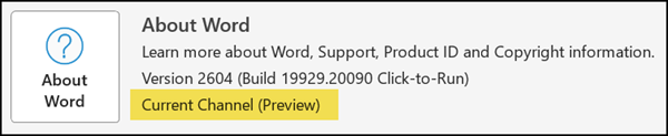 Users in Current Channel (Preview) with a Microsoft 365 Copilot license can use Frontier features if they are added to the Frontier Admin Control