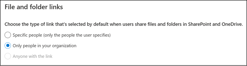 Company Shareable Link