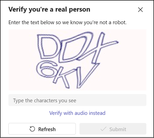 CAPTCHA challenge will be retired
