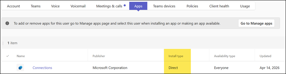 Check the installation type by user