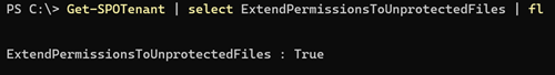 Review the configuration of ExtendPermissionsToUnprotectedFiles