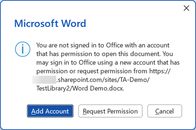 My source Word document has been deleted from SharePoint