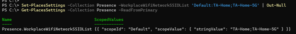 Configure all WLAN SSIDs for your buildings