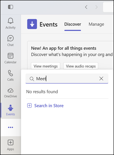 Meet app has been replaced