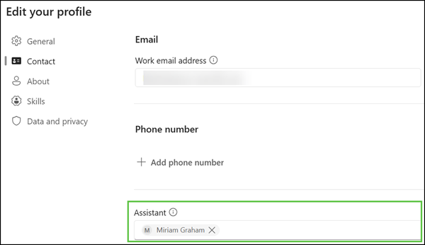 Manually updating the Assistant information