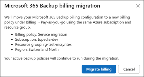 Should be a one-click migration