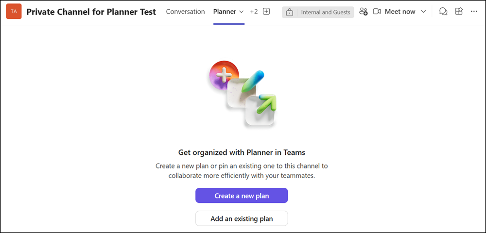 Create a new plan or attach an existing plan already associated with the channel
