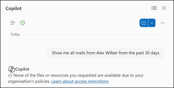 Information has been restricted