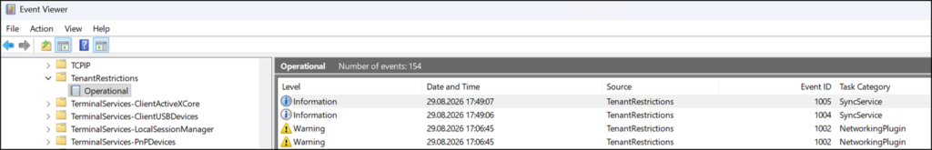 Or check the Windows event logs