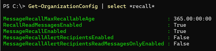 The existing recall configurations for messages within the same tenant are not migrated or used