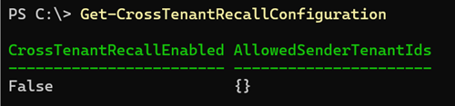 Disabled by default, every tenant starts with an empty allow list
