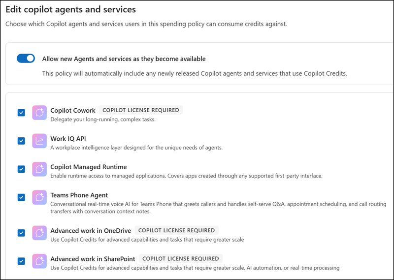 New Copilot cost management services