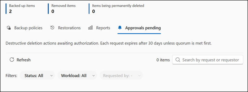 Confirm your pending critical action approvals