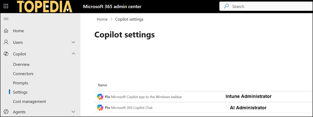 There are two pinning options; you should not mix them