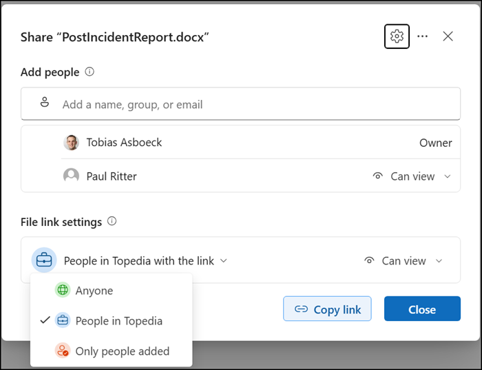 A Hero Link just updates permissions for the existing link